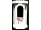 Part No: 33213pb02  Name: Belville Wall, Tower with Window with Icicles Pattern (Stickers) - Set 7581
