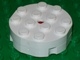 Part No: 3404ac02  Name: Turntable 4 x 4 Complete, Faceted with Indented Base