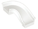 Part No: 35088  Name: Duplo Slide Curved 90 degrees, Straight Sides