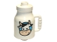Part No: 35092pb01  Name: Duplo Utensil Milk Bottle with Handle and Cow Pattern