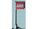Lot ID: 370097341  Part No: 3596pb02  Name: Flag on Flagpole, Straight with LEGO Logo Pattern