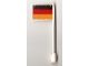Part No: 3596pb09  Name: Flag on Flagpole, Straight with Germany Pattern (Stickers)