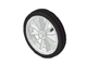 Part No: 35c01  Name: Wheel Spoked Large with Black Tire Smooth - Large Solid (35 / 36)