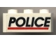 Part No: 3622pb005  Name: Brick 1 x 3 with Black 'POLICE' Red Line Pattern (Sticker) - Set 6483