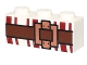 Part No: 3622pb072  Name: Brick 1 x 3 with Dark Red Lines and Brown Belt with Buckle Pattern