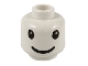 Part No: 3626bpb0038  Name: Minifigure, Head Nesquik Bunny Eyes and Smile Pattern - Blocked Open Stud