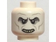 Part No: 3626cpb1692  Name: Minifigure, Head Alien with HP Voldemort with Teeth Pattern - Hollow Stud