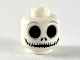 Part No: 3626cpb2365  Name: Minifigure, Head Skull Large Black Eyes, Nostrils and Very Wide Mouth Pattern - Hollow Stud