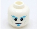Part No: 3626cpb2562  Name: Minifigure, Head Blue Eyebrows and Goatee Pattern - Hollow Stud (BAM)