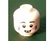 Part No: 3626cpb2578  Name: Minifigure, Head Rabbit Teeth, Bright Pink Cheeks and Whiskers Pattern - Hollow Stud (BAM)