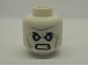 Part No: 3626pb0827 Name: Minifigure, Head Male Angry Black Eyebrows, Blue Eyes, Wrinkles Pattern (Mr. Freeze) Part No: 3626pb0827 Name: Minifigure, Head Male Angry Black Eyebrows, Blue Eyes, Wrinkles Pattern (Mr. Freeze)