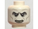 Part No: 3626pb1692  Name: Minifigure, Head Alien with HP Voldemort with Teeth Pattern