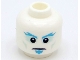 Part No: 3626pb2562  Name: Minifigure, Head Blue Eyebrows and Goatee Pattern (BAM)