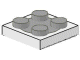 Lot ID: 340775969  Part No: 3680c02  Name: Turntable 2 x 2 Plate with Light Bluish Gray Top (3680 / 3679)