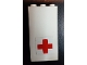 Part No: 3755pb11  Name: Brick 1 x 3 x 5 with Red Cross Pattern (Sticker) - Set 231-1