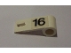 Part No: 3821pb010  Name: Door 1 x 3 x 1 Right with Number 16 Pattern (Sticker) - Set 6634