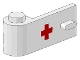 Part No: 3822p24  Name: Door 1 x 3 x 1 Left with Red Cross Pattern