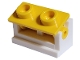 Part No: 3937c15  Name: Hinge Brick 1 x 2 with Yellow Top Plate (3937 / 3938)
