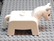 Lot ID: 362922835  Part No: 4009pb02  Name: Duplo Horse Small with Black and White Eyes Pattern