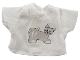 Part No: 40224  Name: Duplo, Doll Cloth T-Shirt with Cat Pattern