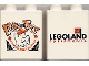 Part No: 4066pb003  Name: Duplo, Brick 1 x 2 x 2 with Halloween 2000 Brick or Treat Pattern (Legoland logo)