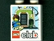 Part No: 4066pb382  Name: Duplo, Brick 1 x 2 x 2 with Lego Club and Max with Gateway Pattern (LEGO Universe Promotion)