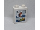Part No: 4066pb508  Name: Duplo, Brick 1 x 2 x 2 with Pill Box and Medicine Bottles Pattern (Sticker) - Set 9226