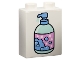 Part No: 4066pb804  Name: Duplo, Brick 1 x 2 x 2 with Medium Blue, Light Aqua, and Dark Pink Liquid Soap Pump with Bubbles and Stars Pattern