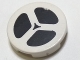 Part No: 4150px25  Name: Tile, Round 2 x 2 with Movie / Tape Reel Pattern