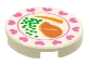 Part No: 4150px31  Name: Tile, Round 2 x 2 with Hearts, Steak, Peas, Carrot Pattern