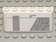 Part No: 4176pb16  Name: Windscreen 2 x 6 x 2 with SW Gunship Panel Pattern Upper Right (Sticker) - Set 7163