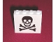 Part No: 4215ap30  Name: Panel 1 x 4 x 3 - Solid Studs with Skull and Crossbones (Jolly Roger) Pattern