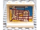 Part No: 4215bpb05  Name: Panel 1 x 4 x 3 - Hollow Studs with Map Street Pattern 2 on Inside (Sticker) - Set 6598