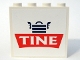 Part No: 4215bpb25  Name: Panel 1 x 4 x 3 - Hollow Studs with Tine Logo Pattern (Sticker) - Set 1029