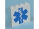 Part No: 4215bpb31  Name: Panel 1 x 4 x 3 - Hollow Studs with EMT Star of Life Pattern (Sticker) - Set 7892