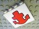 Part No: 4215bpb38  Name: Panel 1 x 4 x 3 - Hollow Studs with Red Anchor Pattern (Sticker) - Set 3832