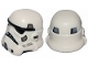 Part No: 42861pb02b  Name: Minifigure, Headgear Helmet SW Stormtrooper with Molded Black Forehead, Eyes, Nose, Chin, and Panels on Back and Printed Dark Bluish Gray Marks and Light Bluish Gray Panels on Back Pattern
