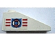 Part No: 4286pb018R  Name: Slope 33 3 x 1 with Coast Guard Pattern on Right Side (Sticker) - Set 6338