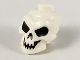 Part No: 43693pb04  Name: Minifigure, Head, Modified Skull with Black Eyes, Nose and Mouth Pattern