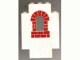 Lot ID: 283861406  Part No: 4444pb01  Name: Panel 2 x 5 x 6 Wall with Window with Red Bricks Window Pattern