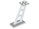 Part No: 4476b  Name: Support 2 x 4 x 5 Stanchion Inclined, 5mm Wide Posts