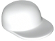 Part No: 4485  Name: Minifigure, Headgear Cap - Long Flat Bill