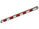 Lot ID: 479125396  Part No: 4512pb01  Name: Train Level Crossing Gate Type 2, Crossbar with Red Stripes Pattern