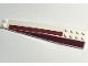 Lego part: Wedge 16 x 4 Triple Curved with Reinforcements with Dark Red Stripes Pattern Model Right Side (Stickers) - Set 75309