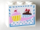 Part No: 4532bpb01  Name: Container, Cupboard 2 x 3 x 2 - Hollow Studs with 2 Cupcakes Pattern (Sticker) - Set 3061