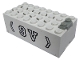 Part No: 4760c01pb02  Name: Electric 9V Battery Box Small with 9V Pattern