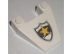Part No: 4858pb01  Name: Wedge 4 x 4 Taper with Police Yellow Star Badge Pattern