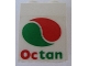 Part No: 4864apb003  Name: Panel 1 x 2 x 2 - Solid Studs with Octan Logo Pattern (Sticker) - Set 6594