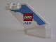 Part No: 4867pb12  Name: Tail Wedge with LEGO Air Logo Pattern on Both Sides (Stickers) - Set 4032-1