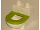 Part No: 4911c06  Name: Duplo, Furniture Toilet with Lime Seat (4911 / 4912)